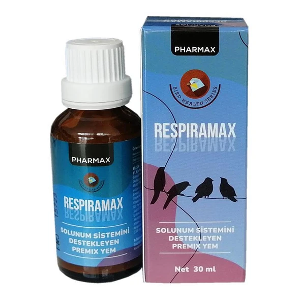 Pharmax Respıramax Kuşlar İçin Solunum Düzenleyici 30 ml ürün görseli 1