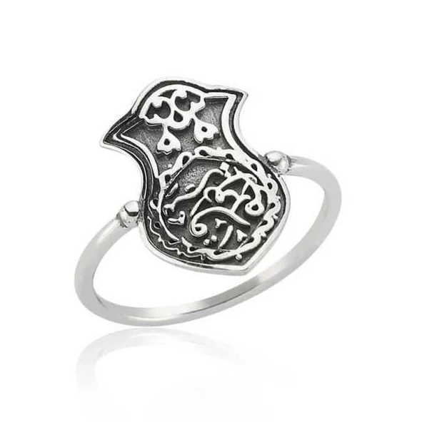 Gümüş Kademi Şerif Bayan Yüzük SL2645 - Resim 2