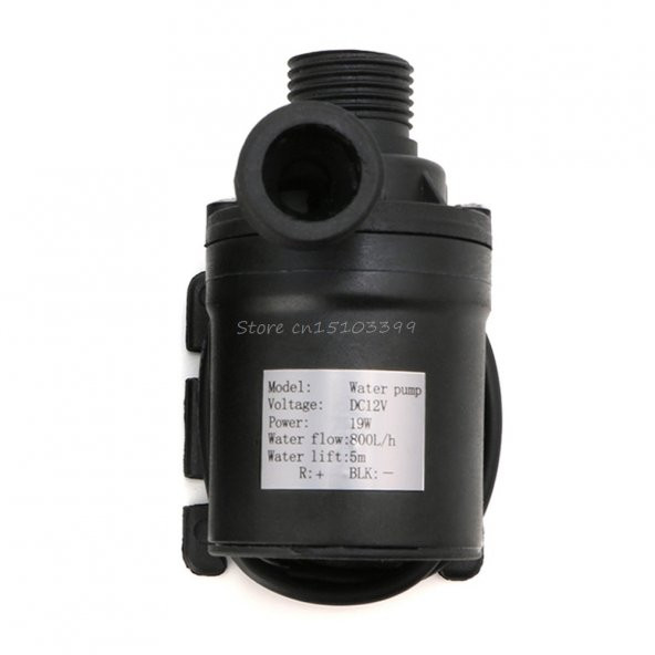 12 Volt Yağ ve Su Pompası ( Saatte 800 Litre Kapasiteli ) ürün görseli 1