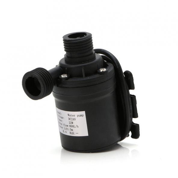 12 Volt Mini Yağ ve Su Pompası (800 Litre/ Saat) ürün görseli 1