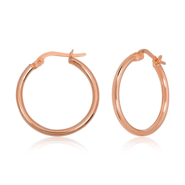 Gümüş Halka Kadın Küpe  SL4689 ürün görseli 1
