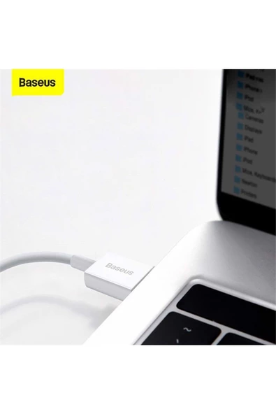 Baseus CALKYS-A02 Superior Series USB To Lightning Lightning 1 mt 2.4A Hızlı Şarj Kablosu - Resim 2