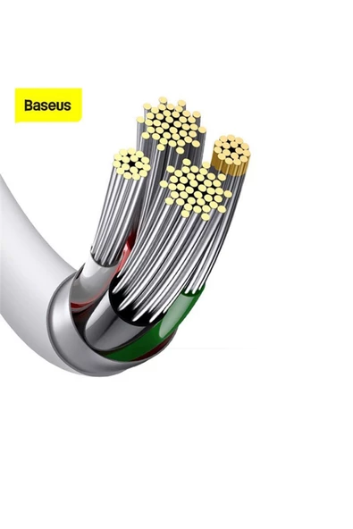 Baseus CALKYS-A02 Superior Series USB To Lightning Lightning 1 mt 2.4A Hızlı Şarj Kablosu - Resim 4