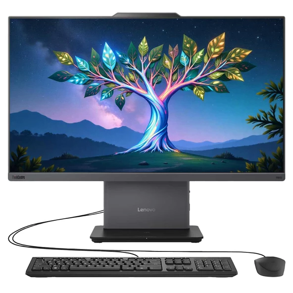 Lenovo ThinkCentre Neo 50A 12SC000QTR05 i5-13420H 32GB 2TBSSD 23.8" FHD FreeDOS All In One Bilgisayar ürün görseli 1