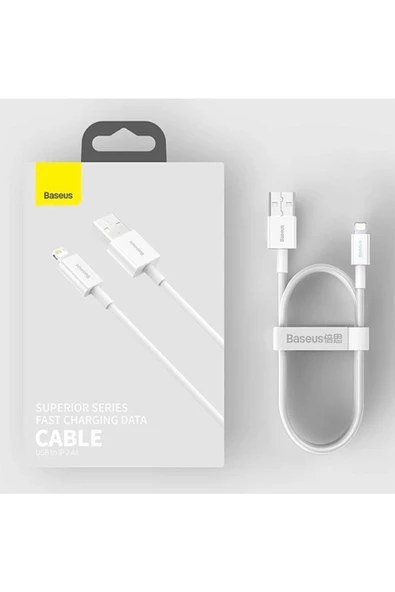 Baseus CALKYS-A02 Superior Series USB To Lightning Lightning 1 mt 2.4A Hızlı Şarj Kablosu - Resim 6
