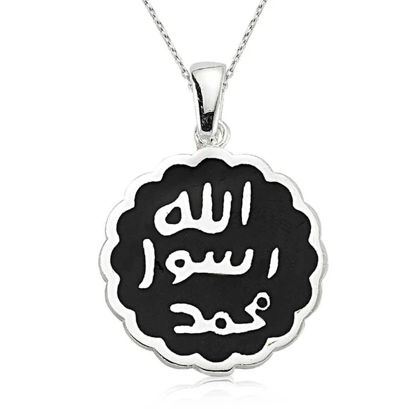 Gümüş Mührü Şerif Kolye SL1576 ürün görseli 1