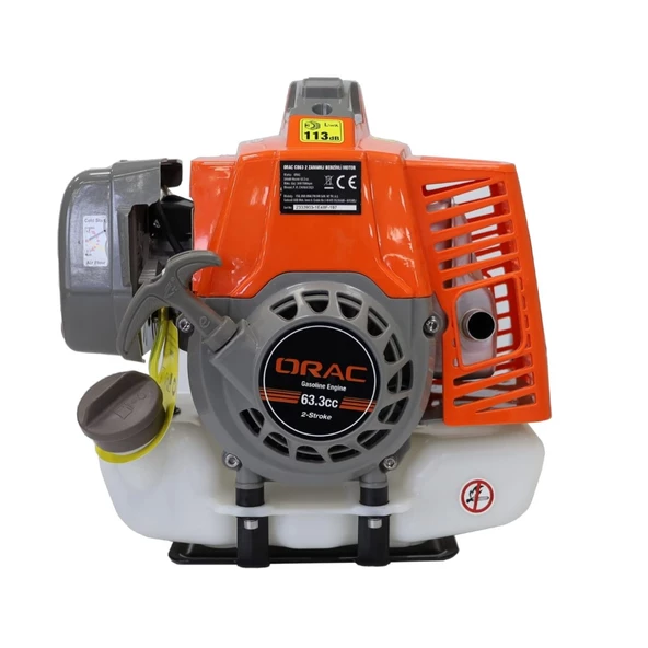 Orac CB63 Benzinli Tek Tırpan Motoru 63.3cc ürün görseli 1