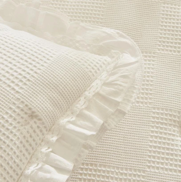 Karaca Home Perios Beyaz  Çift Kişilik Comfort Set - Resim 3