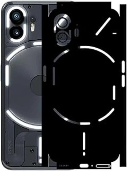 Nothing Phone 2 Mat Siyah Arka Kaplama ürün görseli 1