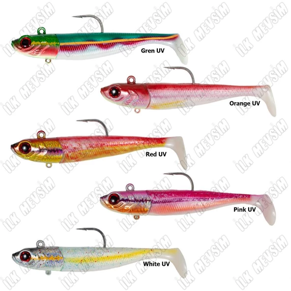 Seabor Deep Fake 2+1 16cm 100gr Silikon Yem - Resim 2