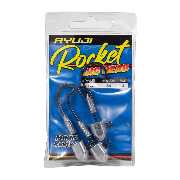 Ryuji Rocket #3/0 Jig Head - Resim 2