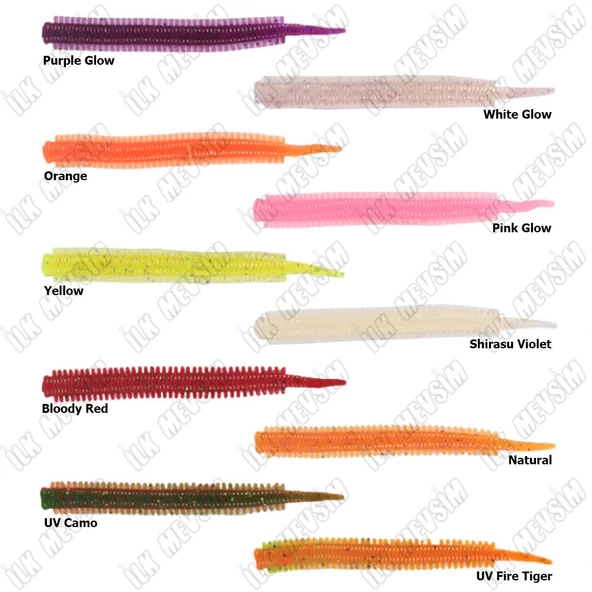 Ryuji Jelly Worm 7,5cm Silikon Yem - Resim 2