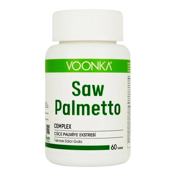 Voonka Saw Palmetto 60 Tablet ürün görseli 1