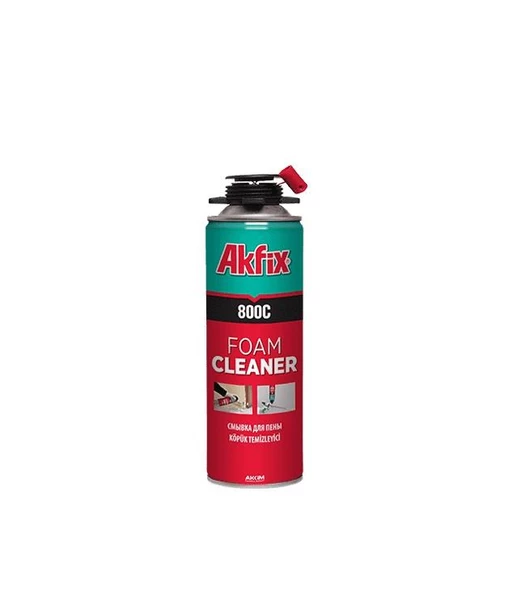 Akfix 800C Köpük ve Köpük Tabancası Temizleme Spreyi 500ml ürün görseli 1