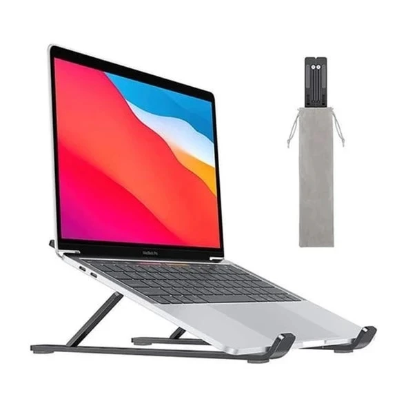 Frisby FNC-5110ST 10"-15.6" Katlabilir Aliminyum Döküm Notebook Standı (Kılıf Hediyeli) ürün görseli 1