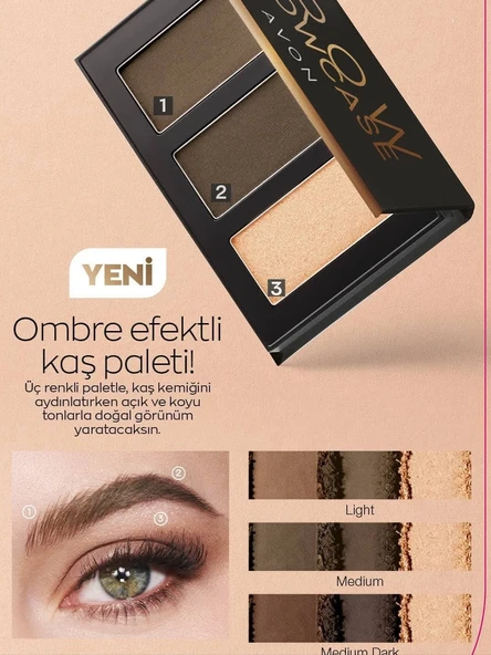 Kaş Paleti - Medium Dark ürün görseli 1