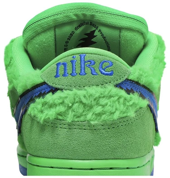 PTTAVM: Nike Grateful Dead x Dunk Low SB Green Bear Spor Ayakkabı