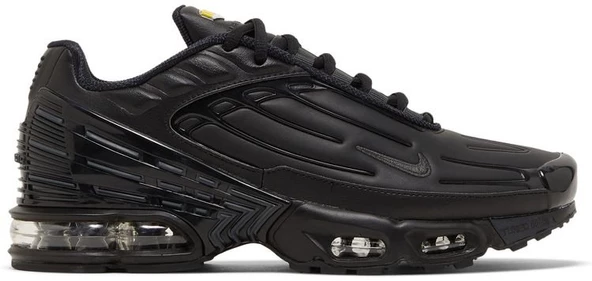 PTTAVM: Nike Air Max Plus 3 Tuned Leather Triple Black Spor Ayakkabı