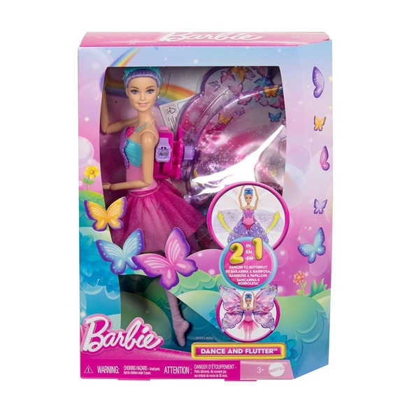 HXJ10 Barbie Kelebek Dansçı Bebek ürün görseli 1