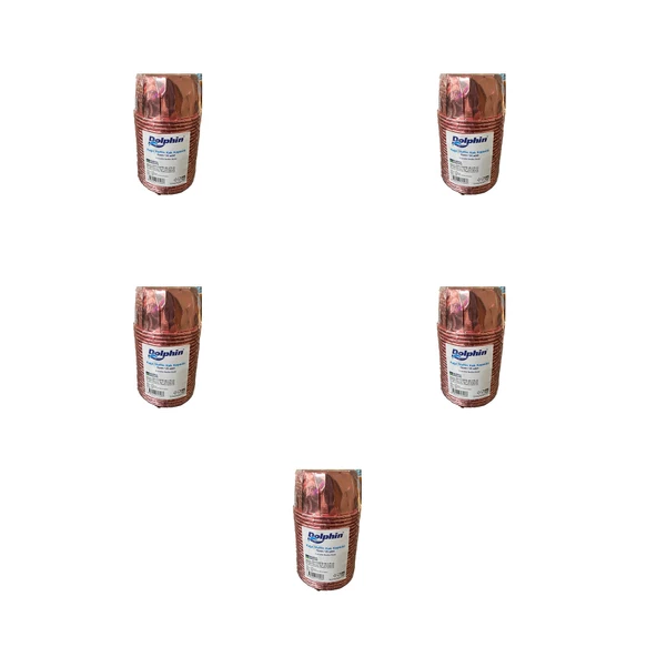 Dolphin Muffin Kağıt Karton Rose Gül Cupcake Kek Kalıbı Kapsülü Kabı - 25 Adetlik 5 Paket ürün görseli 1