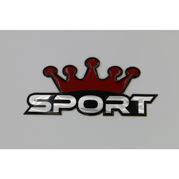Kral Sport Logo Arma Sticker Yapıştırmalı Ürün ürün görseli 1