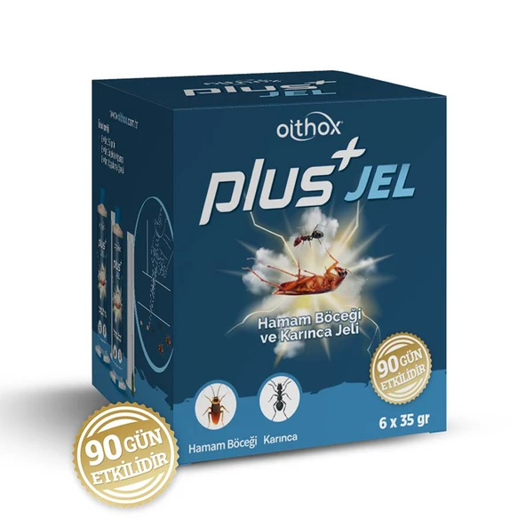 Plus Hamam Böceği ve Karınca Jeli 6 x 35 gr (90 Gün Kalıcı Etki) ürün görseli 1