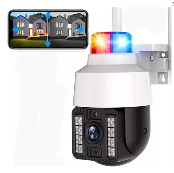QASUL Wifi IP PTZ Kamera Açık Kamera Mini Akıllı Ev 360 Otomatik İzleme Wifi Alarm Led Kamera ürün görseli 1