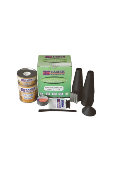 Tamer Elektrik 1 Kv 4x25 Reçineli Ek Mufu ürün görseli 1