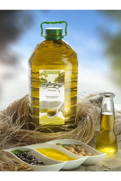 5 Lt Soğuk Sıkım Naturel Sızma Zeytinyağı ürün görseli 1