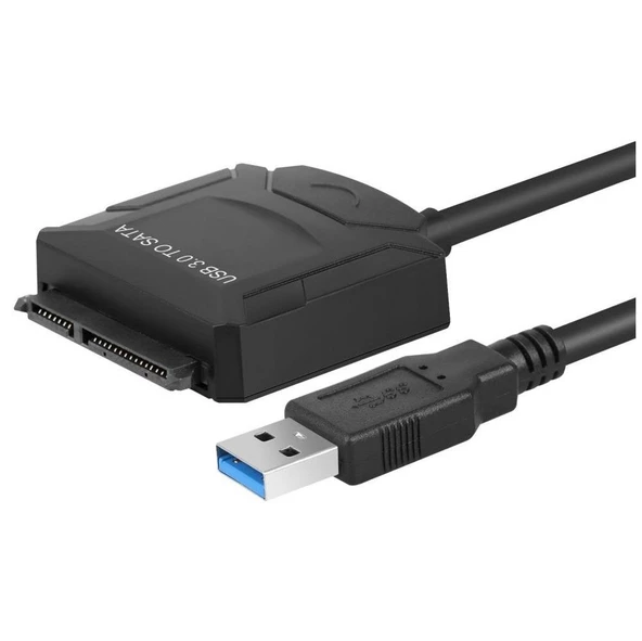 4356 Usb 3.0 To 2.5 3.5 İnç Sata Ssd Hdd Hard Disk çevirici Dönüştürücü Adaptör Kablosu ürün görseli 1