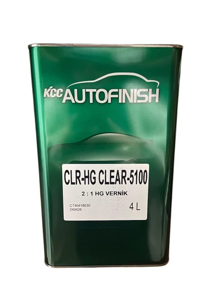 KCC 5100 HG CLEAR VERNİK GL 4/1 ürün görseli 1