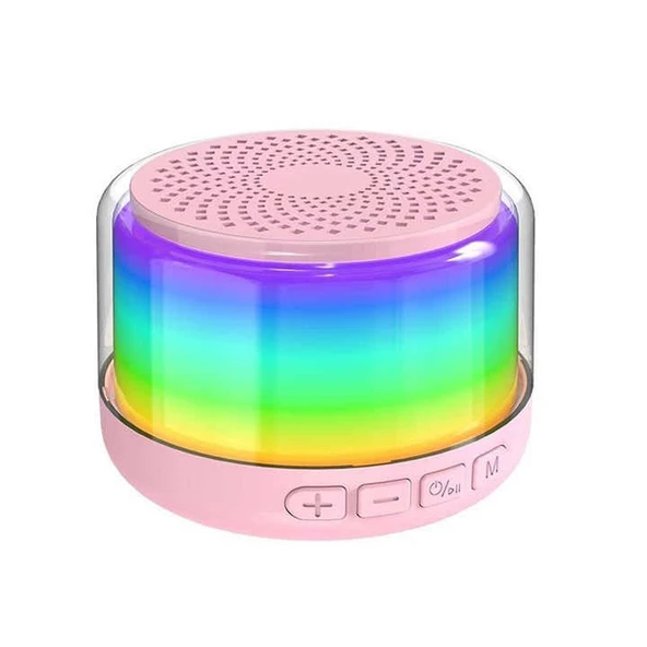 Polygold LF-K8 Rgb Ledli Mini Bluetooth Hoparlör - Resim 5