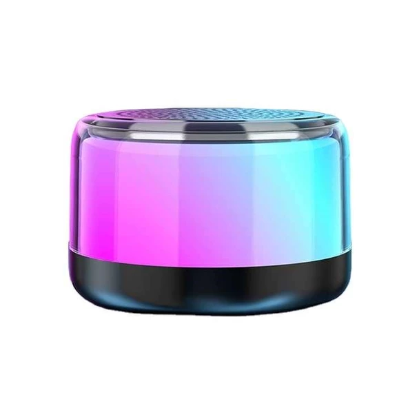Polygold LF-K8 Rgb Ledli Mini Bluetooth Hoparlör - Resim 2