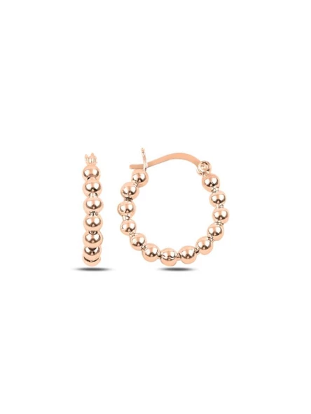 Gümüş Top Halka Parlak Kadın Gümüş Küpe 20 MM ürün görseli 1
