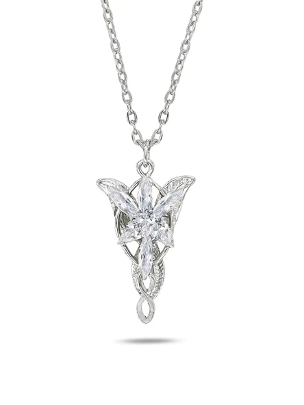 Gümüş Kaplama Akşam Yıldızı Evenstar- Arwen Kolye - M248 ürün görseli 1
