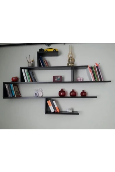 Line Mdf Kitaplık Raf ürün görseli 1