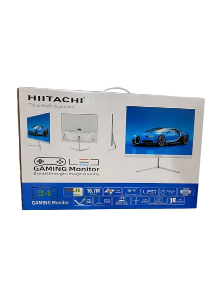 Hiitachi QHTW 24" 1 MS 165 HZ Freesync FHD IPS Oyuncu Monitör ürün görseli 1
