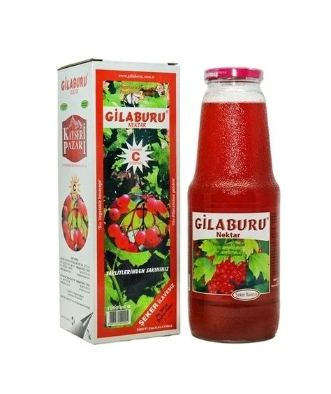 Kayseri Pazarı Organik Gilaburu Suyu Gilaburu Nektarı Şeker Ilavesiz 1000 ml ürün görseli 1