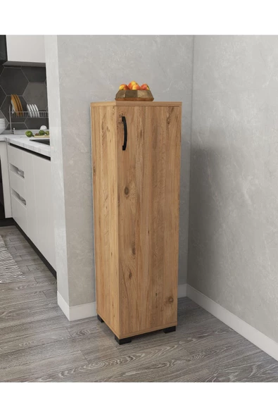 IRMAK DÜNYASI Çok Amaçlı Tek Kapaklı Mini Dolap Erzak Dolabı Banyo Dolabı ürün görseli 1