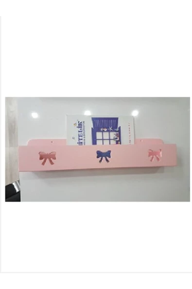 Tekli Kurdeleli Lana Lake Montessori Kitaplık Raf ürün görseli 1