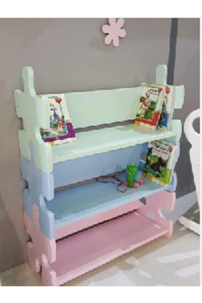 Puzzle Lake Montessori Kitaplık ürün görseli 1