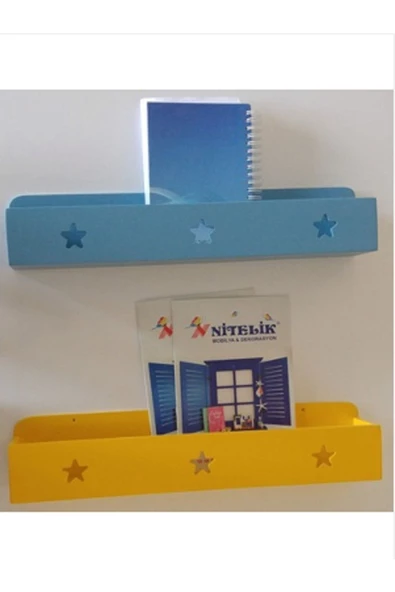 Çiftli Lana Lake Montessori Kitaplık Raf ürün görseli 1