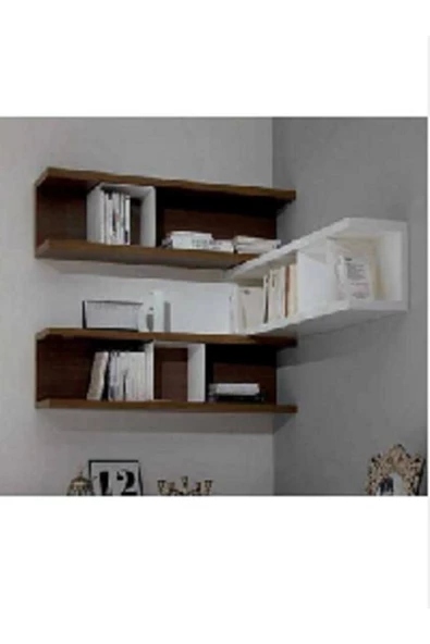 Köşe Mdf Duvar Rafı ürün görseli 1