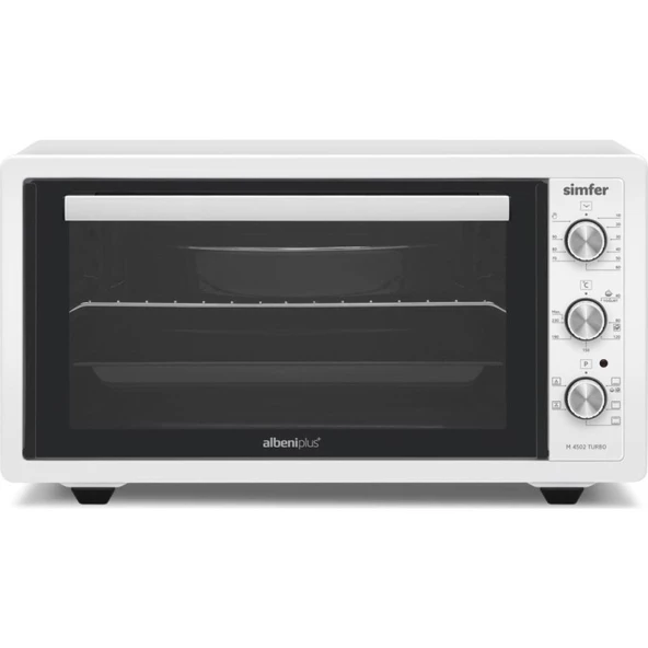 Simfer 4502 Turbo Midi Fırın Beyaz ürün görseli 1