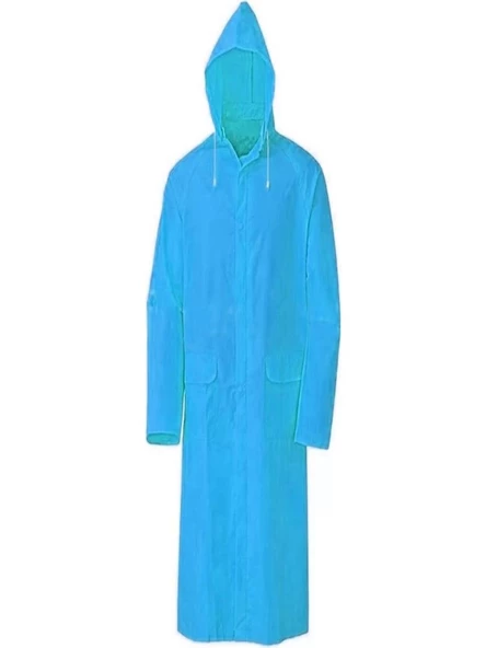 BAY-TEC YAĞMURLUK SÜPER PVC FERMUARLI MAVİ (MK-5132) ürün görseli 1