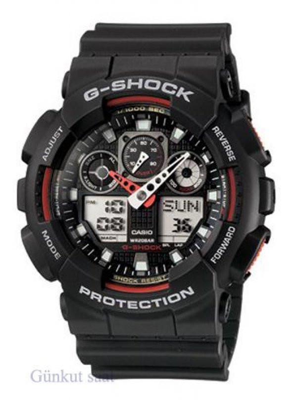 GA-100-1A4DR Casio G-Shock Erkek Kol Saati ürün görseli 1