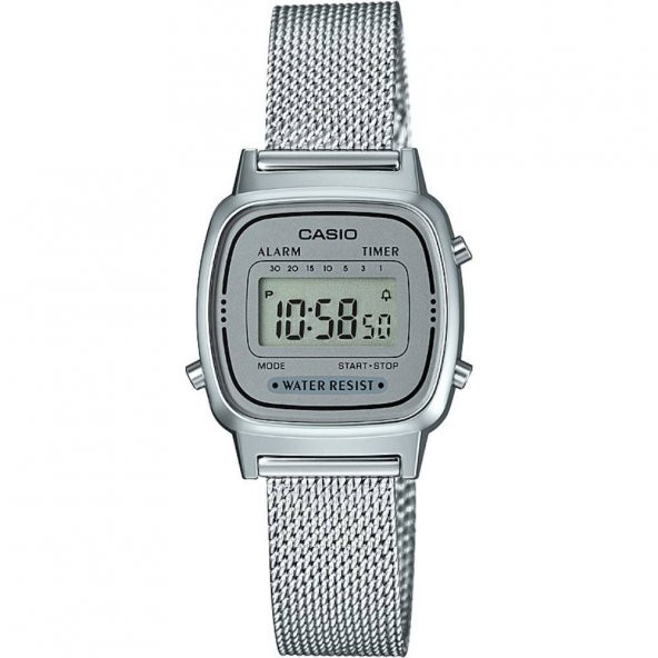 LA670WEM-7DF Casio Retro Bayan Kol Saati - Resim 2