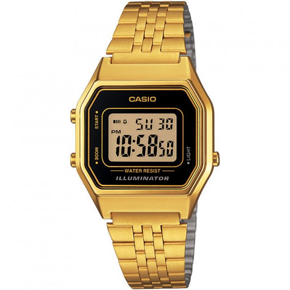LA680WGA-1DF Casio Retro Bayan Kol Saati - Resim 2