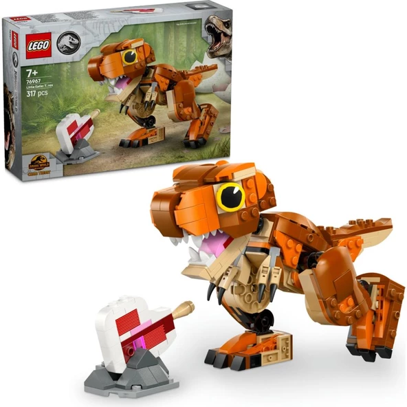 LEGO Jurassic World 76967 Küçük Eatie: T. rexT. REX (317 Parça) ürün görseli 1