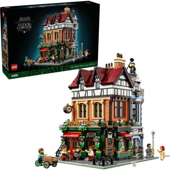 LEGO Icons 10350 Tudor Köşesi (3266 Parça) ürün görseli 1